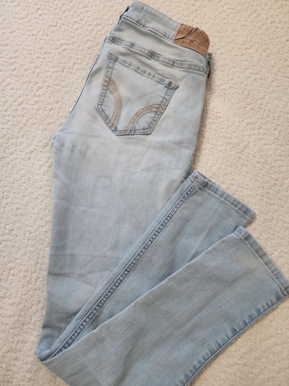 Hollister Light Blue Boot Cut Jeans